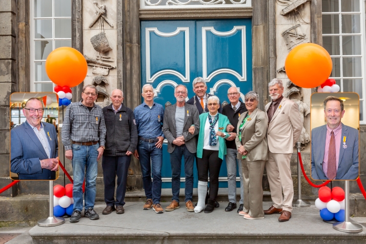 groepsfoto gedecoreerden 2025